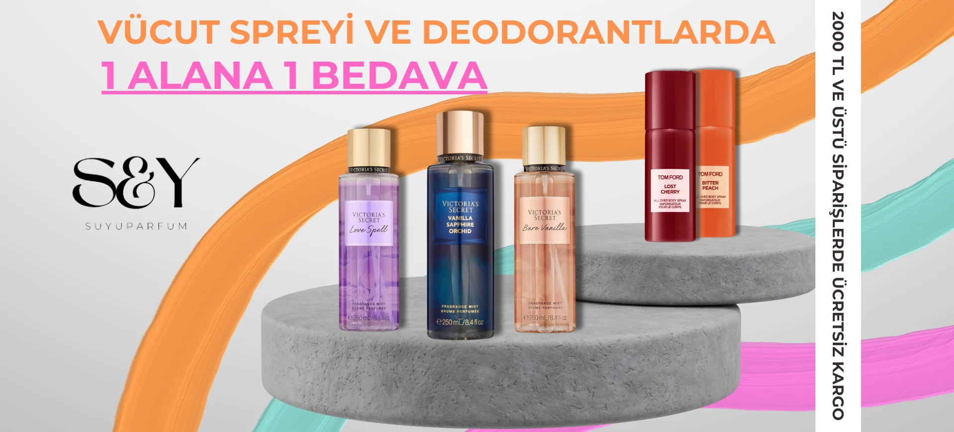 deodorant 1 alana 1 bedava