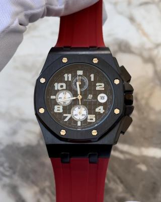 AP ChronoGraph Kırmızı Erkek Kol Saati | S743