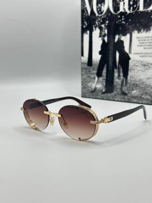 Balmain Kahverengi Cam Unisex Güneş Gözlüğü G1421-ILY Kahverengi