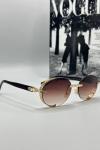 Balmain Kahverengi Cam Unisex Güneş Gözlüğü G1421-ILY Kahverengi