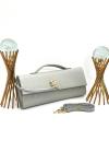 BOTTEGA VENETTA ANDİAMO CLUTCH BAG AQUALTİY SİLVER Diğer