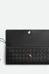BOTTEGA VENETTA ANDİAMO CLUTCH BAG AQUALTİY BLACK Siyah
