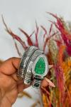 Bvlgari Gümüş - Yeşil Kadran  Yılan Saat  S612 Diğer