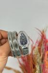 Bvlgari Gümüş Siyah Kadran Yılan Saat  S617 Diğer