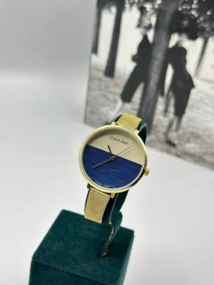 Calvin Klein Gold Mavi Kadran Kadın Kol Saat S762