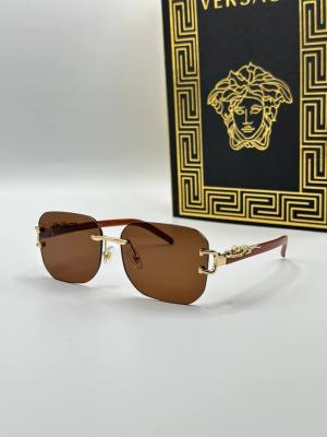 Cartier Kahverengi Unisex Güneş Gözlüğü G1761-VLL