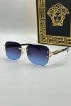 Cartier Mavi Cam Unisex Güneş Gözlüğü  G1762-VLL Mavi