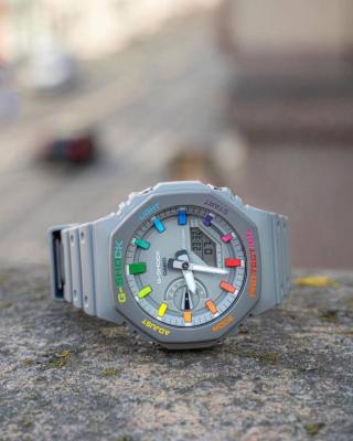 Casio G-SHOCK Gri Renkli Unisex Saat  S535