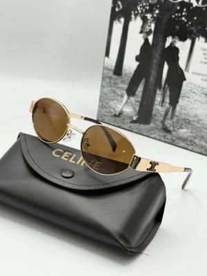 Celine Kahverengi Unisex Güneş Gözlüğü  G1888-VLL