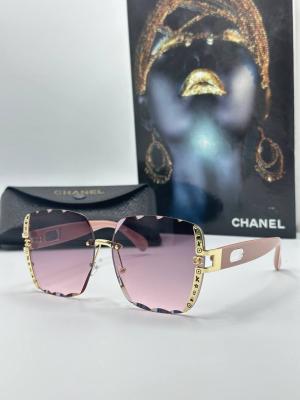 Chanel Lila Oversize Kadın Gözlük  G1864