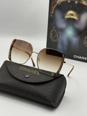 Chanel Taş Detay Kahverengi İthal Kadın Güneş Gözlüğü  G1902