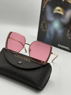 Chanel Taşlı Pembe Kadın Güneş Gözlüğü  G1904