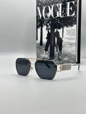 Dior Metal Kasa Siyah Cam Unisex Güneş Gözlüğü G1417-ILY Siyah