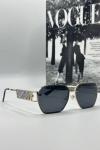 Dior Metal Kasa Siyah Cam Unisex Güneş Gözlüğü G1417-ILY Siyah