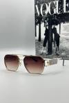 Dior Metal Kasa Kahvrengi Cam Unisex Güneş Gözlüğü G1420-ILY Kahverengi