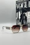 Dior Metal Kasa Kahvrengi Cam Unisex Güneş Gözlüğü G1420-ILY Kahverengi