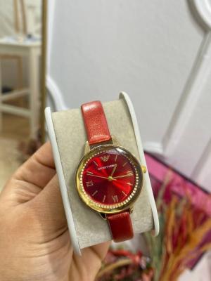Emperio Armani Kırmızı Kadın Kol Saati S566 Kırmızı