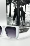 Gucci Beyaz İthal Unisex Güneş Gözlüğü G1637 Beyaz