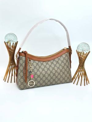 GUCCİ EMNLEM SHOULDER BAG NEW MODEL KAHVE  VLT400