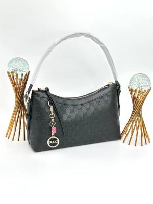 GUCCİ EMNLEM SHOULDER BAG NEW MODEL SİYAH VLT401
