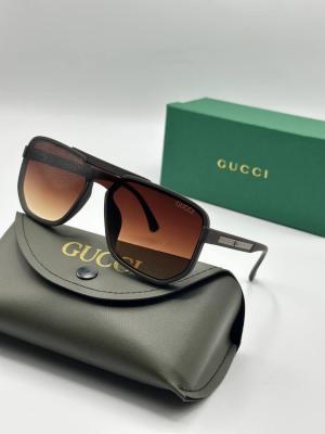 Gucci Kahverengi İthal Erkek Güneş Gözlük G3477-VLLZ