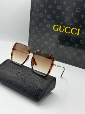 Gucci Power Frame Leopar Kadın Güneş Gözlüğü  G1919