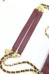 GUESS CAPİTONE CROSSBODY BAG BORDO Bordo
