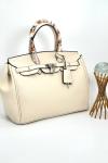 HERMES BİRKİN HANDBAG KREM  BİG SİZE Krem