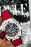Hublot Çelik Kasa Deri Kordon Erkek Saat  S463 Diğer