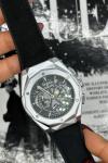 Hublot Çelik Kasa Deri Kordon Erkek Saat S490 