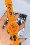 Lacoste Turuncu Unisex Saat  S148 Diğer