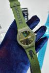 Lacoste Yazılı Yeşil  Unisex  Saat  S340 Diğer