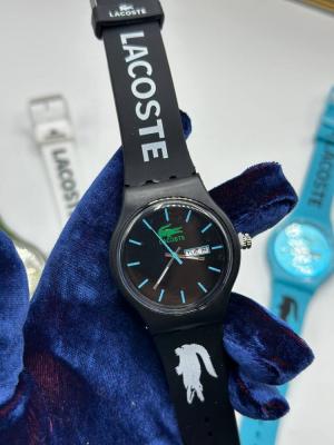 Lacoste Yazılı Siyah Unisex  Saat  S341