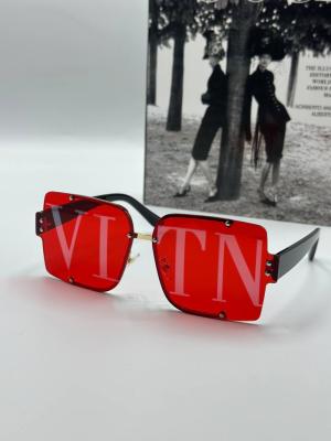 Louis Vuitton İthal Kadın Güneş Gözlüğü G1719 Kırmızı