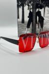 Louis Vuitton İthal Kadın Güneş Gözlüğü  G1719 Kırmızı