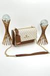 MICHAEL KORS SUNSET BROWN-WHİTE Siyah Kahverengi