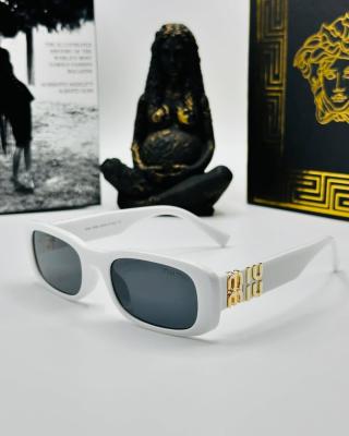 Miu Miu İthal Beyaz Kadın Güneş Gözlüğü  | G1408