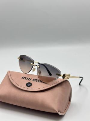 Miu Miu Kahverengi  Kadın Güneş Gözlüğü G1861-ILY