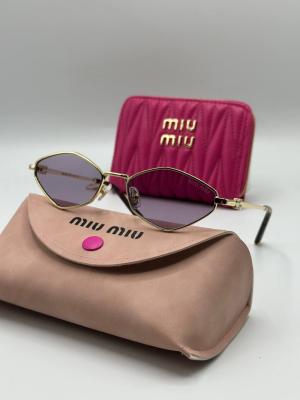 Miu Miu Mor İthal Kadın Güneş Gözlük G3309-ILY