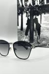 Miu Miu Siyah Metal Kasa Unisex Güneş Gözlüğü G1380-ILY Siyah