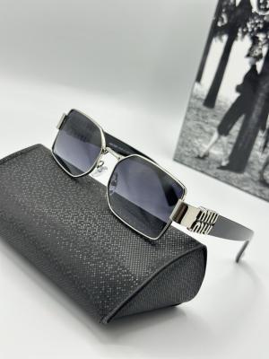 Miu Miu Yeni Sezon Gümüş Unisex Güneş Gözlüğü  G1996-VLL