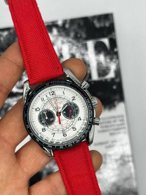 Omega Speedmaster Kırmızı Erkek Kol Saati S554 