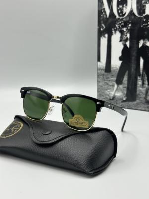 Rayban Clubmaster Diamond Kırılmaz Cam Unisex Güneş Gözlüğü  G2018- VLL