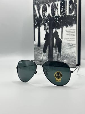 Rayban Damla Siyah Cam Siyah Çerçeve Erkek Güneş Gözlüğü  G1341