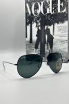 Rayban Damla Siyah Cam Siyah Çerçeve Erkek Güneş Gözlüğü  G1341