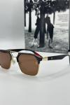 Rayban Ferrari Metal Kasa Kahverengi Erkek Güneş Gözlüğü G1363-ILY Kahverengi