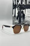 Rayban Ferrari Metal Kasa Kahverengi Erkek Güneş Gözlüğü G1363-ILY Kahverengi