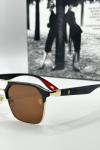Rayban Ferrari Metal Kasa Kahverengi Erkek Güneş Gözlüğü G1363-ILY Kahverengi