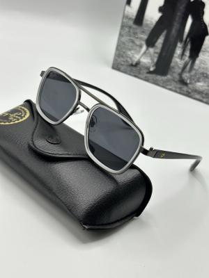 Rayban Ferrari Gri Siyah Cam İthal Unisex Güneş Gözlüğü  G2005-VLL