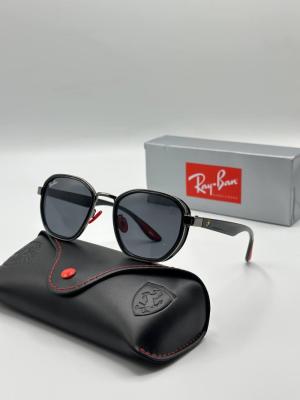 Rayban Ferrari Gümüş Çerçeve İthal Unisex Gözlük G3305-ILY
